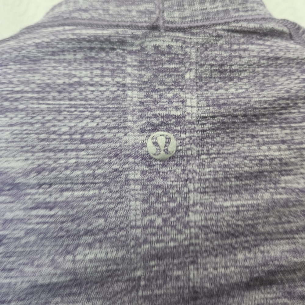 Lululemon Athletica Gray Fitted Long Sleeve T-Shirt - Picture 2 of 5